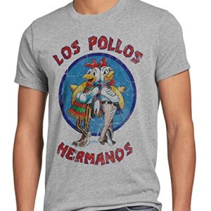 style3 Los Pollos Camiseta para Hombre T-Shirt