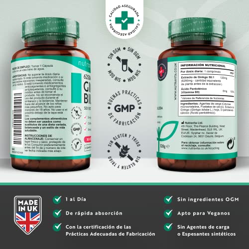 Ginkgo-Biloba-6250-mg-365-Comprimidos-Extracto-de-Gingko-Biloba-Vegano-501-Alta-Dosis-Ginko-Biloba-Capsulas-con-24-Glucosidos-de-Flavonoles-Mejora-Concentracion-y-Memoria-Nutravita-0-1